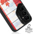 Canada Flag Light Wood Galaxy S24 Plus Kickstand Case